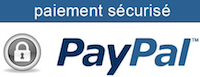 Achat sécurisé sur PayPal ou par carte de crédit.